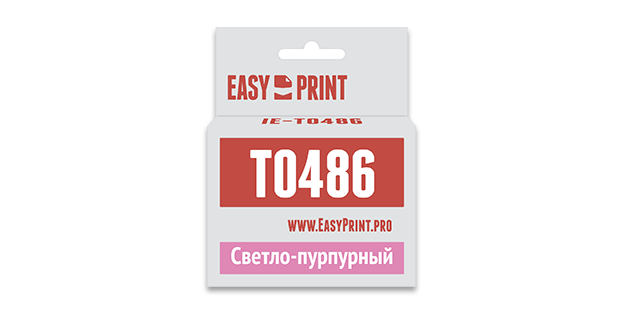 Картридж EasyPrint Epson C13T0486 (Светло-пурпурный)
