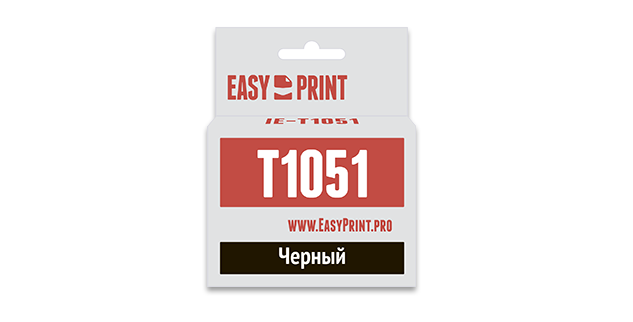 Картридж EasyPrint Epson C13T0731/T1051/T1041 (Черный)