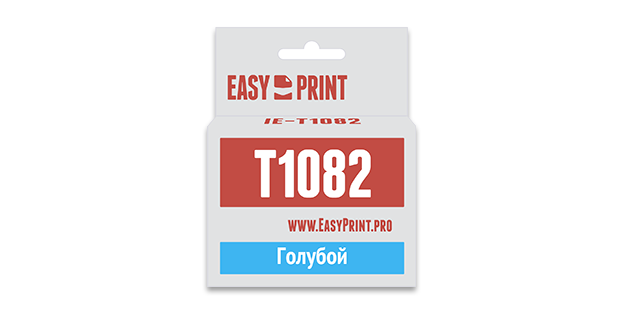 Картридж EasyPrint Epson C13T0922/T1082 (Голубой)
