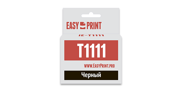 Картридж EasyPrint Epson C13T0811/T1111 (Черный)
