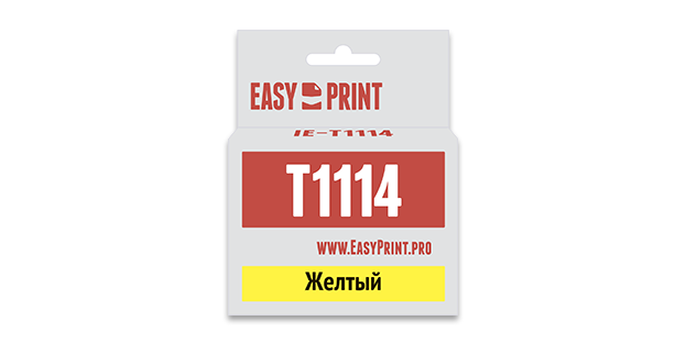 Картридж EasyPrint Epson C13T0814/T1114 (Желтый)