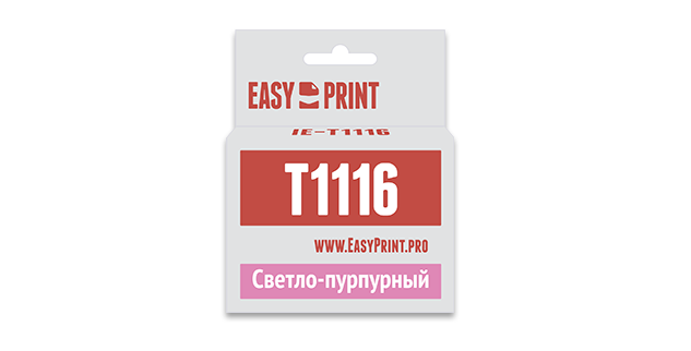 Картридж EasyPrint Epson C13T0816/T1116 (Светло-пурпурный)
