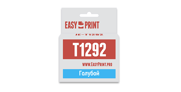 Картридж EasyPrint Epson C13T1292 (Голубой)