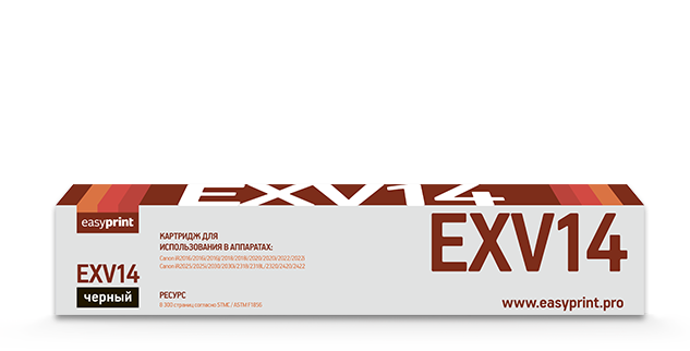 Тонер-картридж EasyPrint Canon C-EXV14
